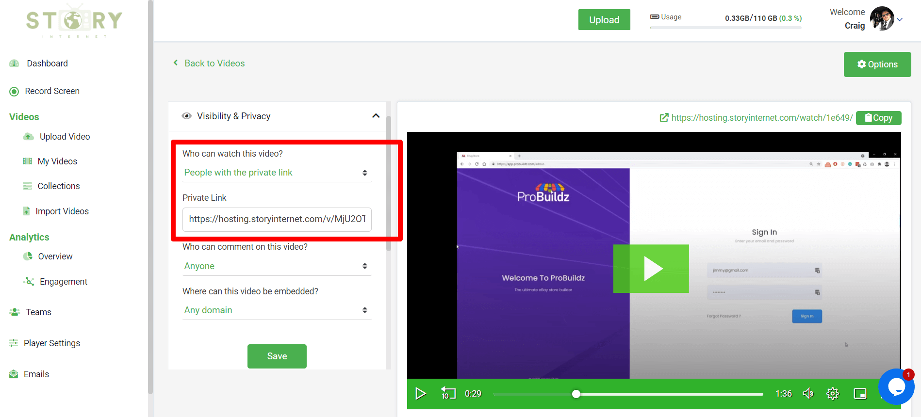 private-link-sharing